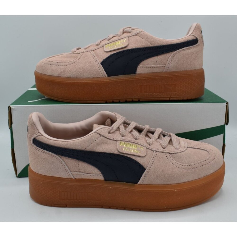 Puma Womens Size 9 Palermo Elevata Rose Quartz Lace Up Sneakers‎ Shoes - Picture 11 of 13